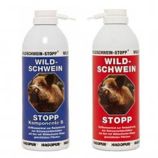 STOP divočákům - Wildschwein-STOPP - Hagopur, pachový ohradník, 400 ml, červená