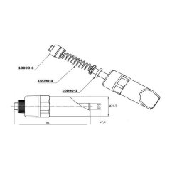 Napáječka kolíková Mono, 3/4" ,nerez, pro prasnice a výkrm (0494)