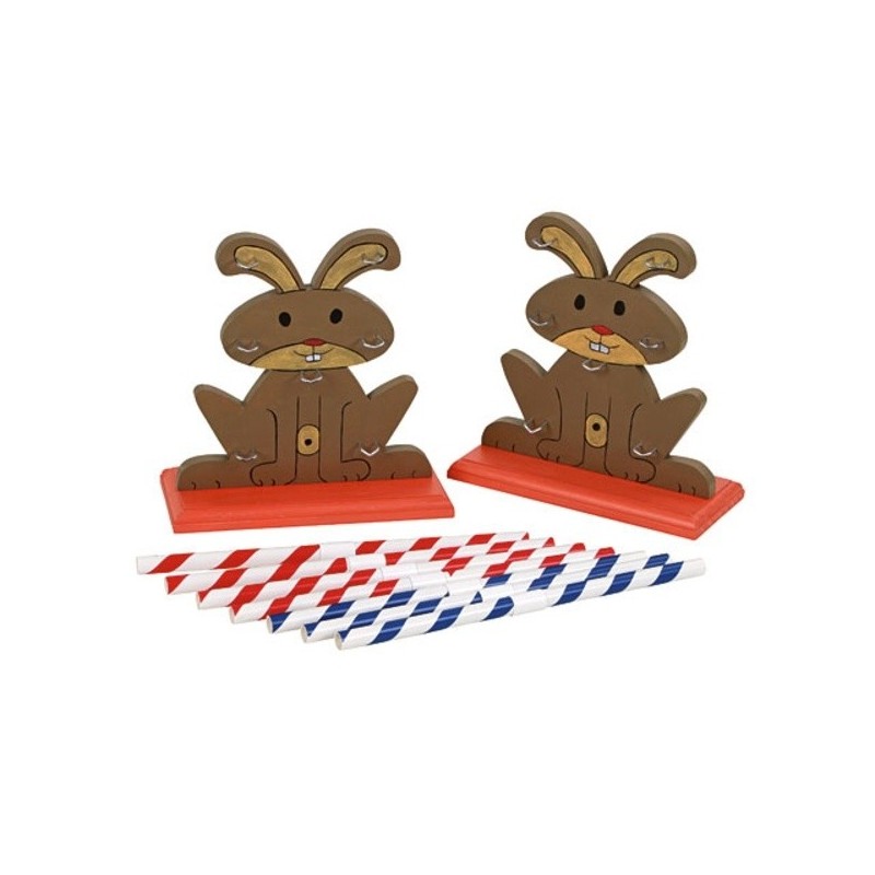 Agility dvojitá variabilní překážka pro králíky a jiné hlodavce - králičí hop