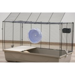 Kolotoč pro křečky, malé hlodavce plastový, tyrkysový, 20 cm