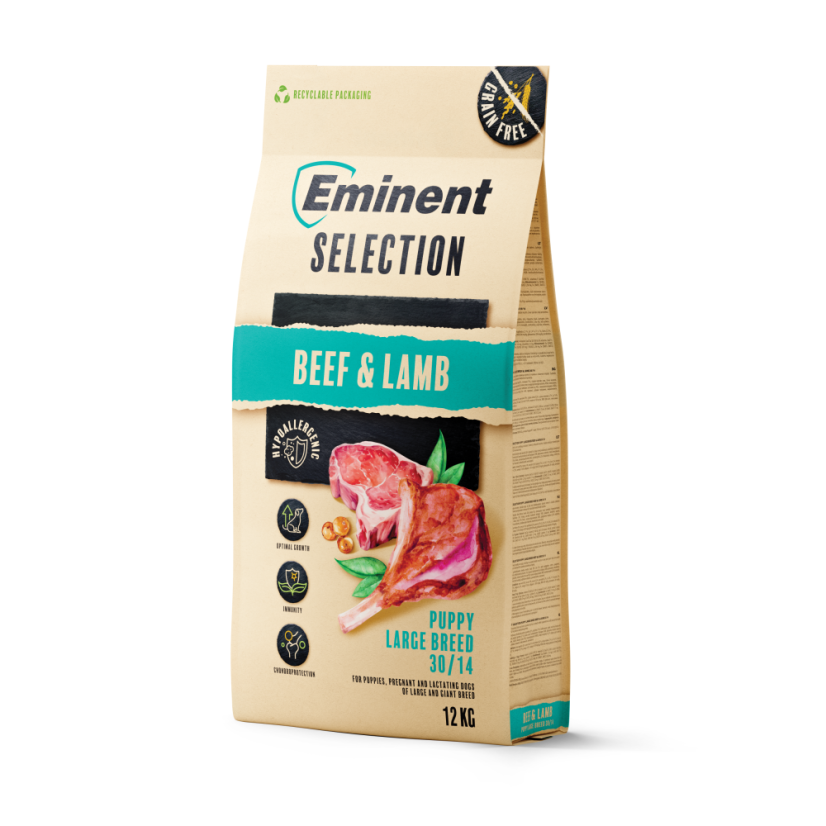 Eminent Selection Puppy Large Breed Beef & Lamb - 12 kg