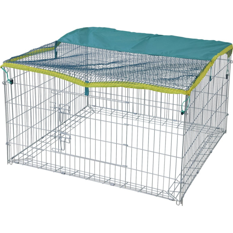 Výběh pro králíky, morčata a jiné hlodavce 115 x 115 x 65 cm
