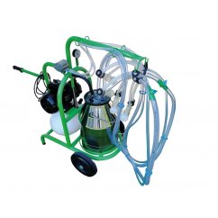 Dojící zařízení pro 2 kozy NK2K, mobilní jednokonvové