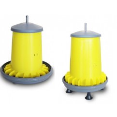 Automatické krmítko pro slepice ARCUS, nastavitelné, závěsné, 20 L