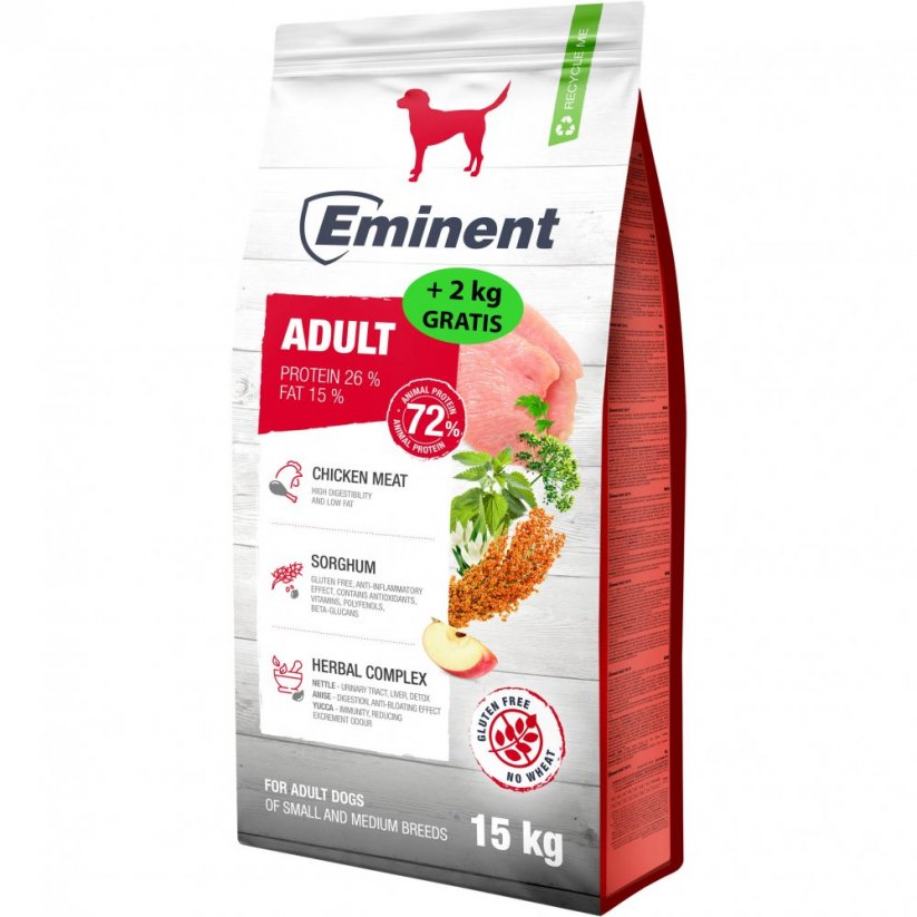 Eminent Adult High Premium 15 kg + 2 kg
