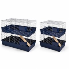 Klec MAXI BALDO TWIN pro hlodavce, dvoupatrová, 100 x 53 x 86 cm