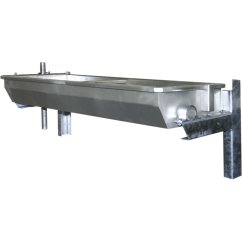 Koryto napájecí výklopné s připevněním na zeď, 100 cm