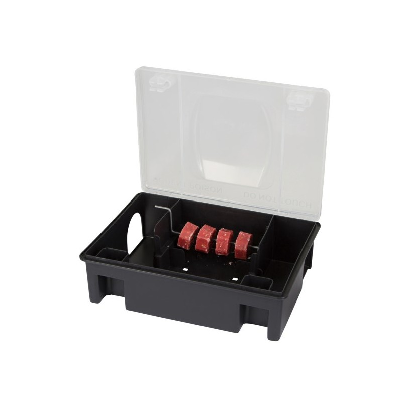 Deratizační stanička na potkany a krysy Tom, 29,4 x 21,6 x 10,6 cm