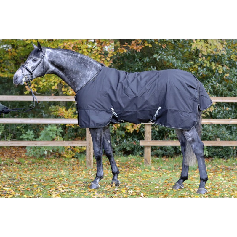 Deka výběhová RugBe IceProtect 200 zimní, černá, 145 cm