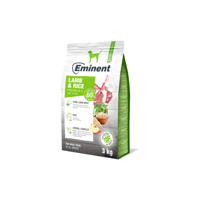 Eminent Lamb and Rice High Premium 3 kg