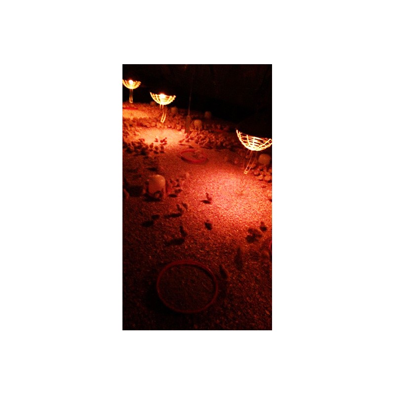 Interheat karbonová lampa pro drůbež CPBT300, prům. 40 cm