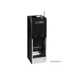 Domino SLOP FEEDER S samokrmítko pro prasata od 25 kg, se zvlhčováním, 60 l / 42 kg pro 15 prasat / Počet koryt 1