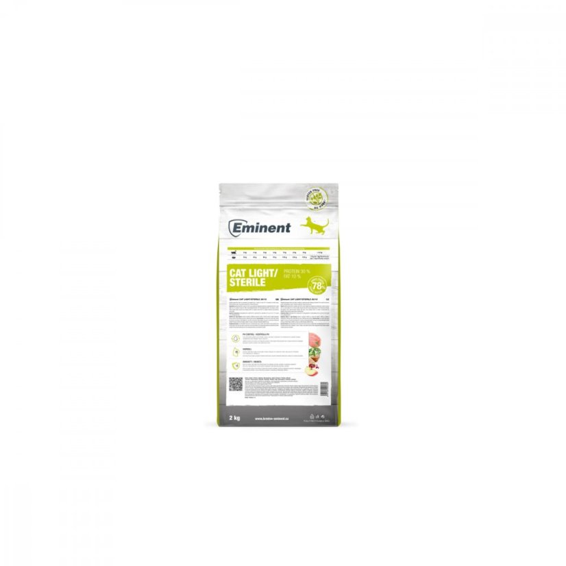 Eminent Cat Light/Sterile High Premium 2 kg