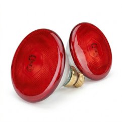 Infražárovka Philips PAR, červená, 100 W