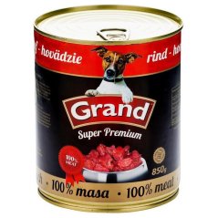 GRAND SuperPremium pro psa, hovězí - 850g