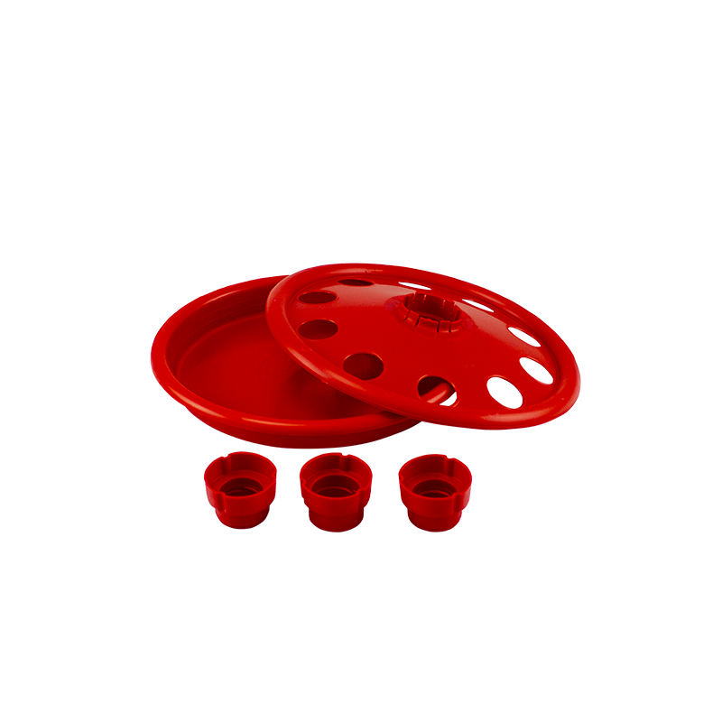 Napáječka pro drůbež - talíř na PET láhev, 1,5-2 l