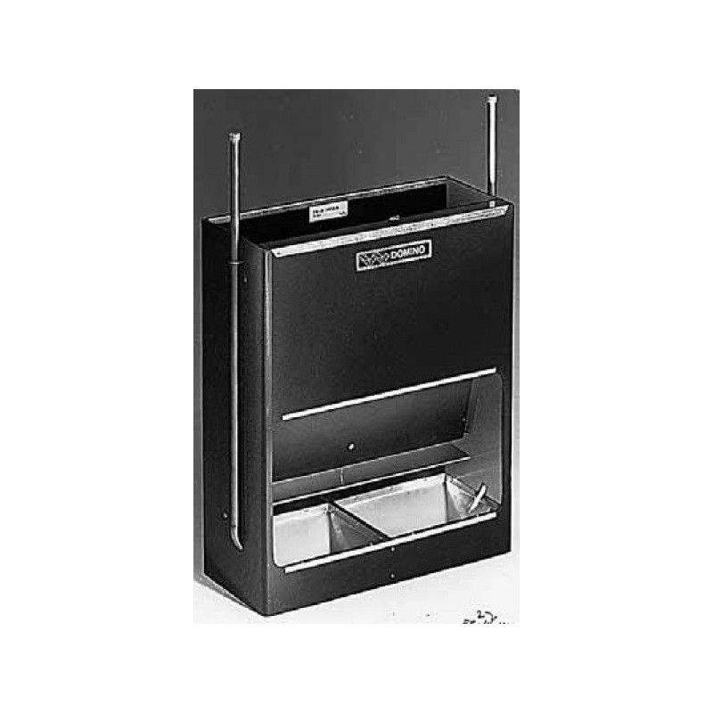 Domino MIXER FRH samokrmítko pro prasata od 7 - 45 kg, se zvlhčováním, 23 l / 16 kg pro 15 prasat / Počet koryt 1