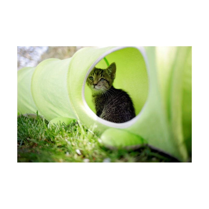 Tunel pro kočky housenka, 26 x 170 cm