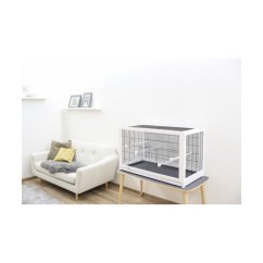 Klec pro ptáky Fips dřevěná, masiv, 100 x 50 x 60 cm