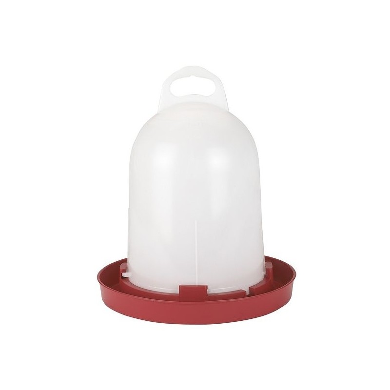 Napáječka pro drůbež plastová klobouková, bajonet, 5,5 L - Varianta: bajonet, 5,5 L