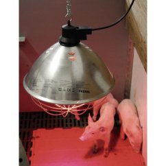 Infrazářič - výhřevná lampa se širokým kloboukem, kabel 5 m