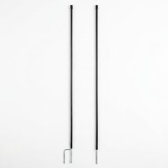 Tyčka náhradní k síti pro drůbež, 106 cm, černá, 1 hrot