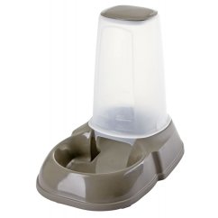 Zásobník na krmivo Maya pro psy a kočky, popelavě hnědý, 1,5 l