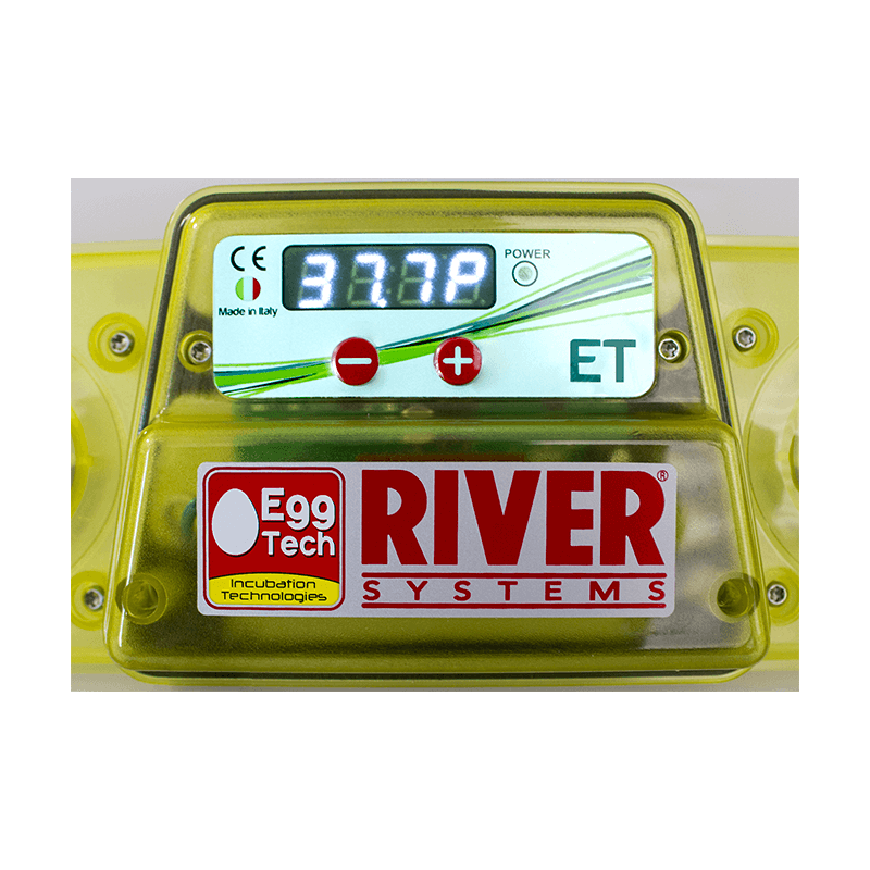 Líheň kuřat ET12 (EGG TECH) digitální automatická z antibakteriálního materiálu Biomaster, s dolíhní