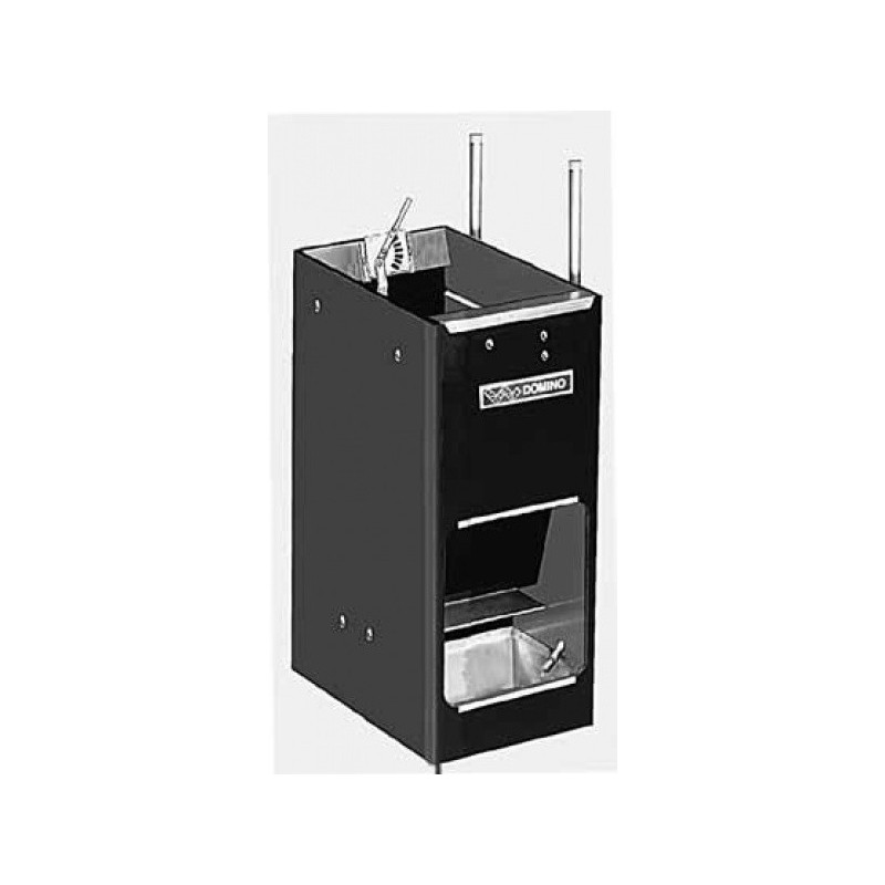 Domino MIXER FRH samokrmítko pro prasata od 7 - 45 kg, se zvlhčováním, 23 l / 16 kg pro 15 prasat / Počet koryt 1