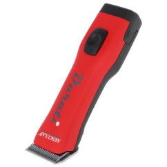 Aesculap strojek stříhací Durati Signal Red GT434-RS, na skot a psy, vč. stříhací hlavy 1,5 mm