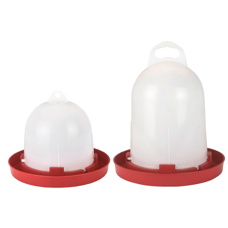 Napáječka pro drůbež plastová klobouková, bajonet, 5,5 L - Varianta: bajonet, 5,5 L