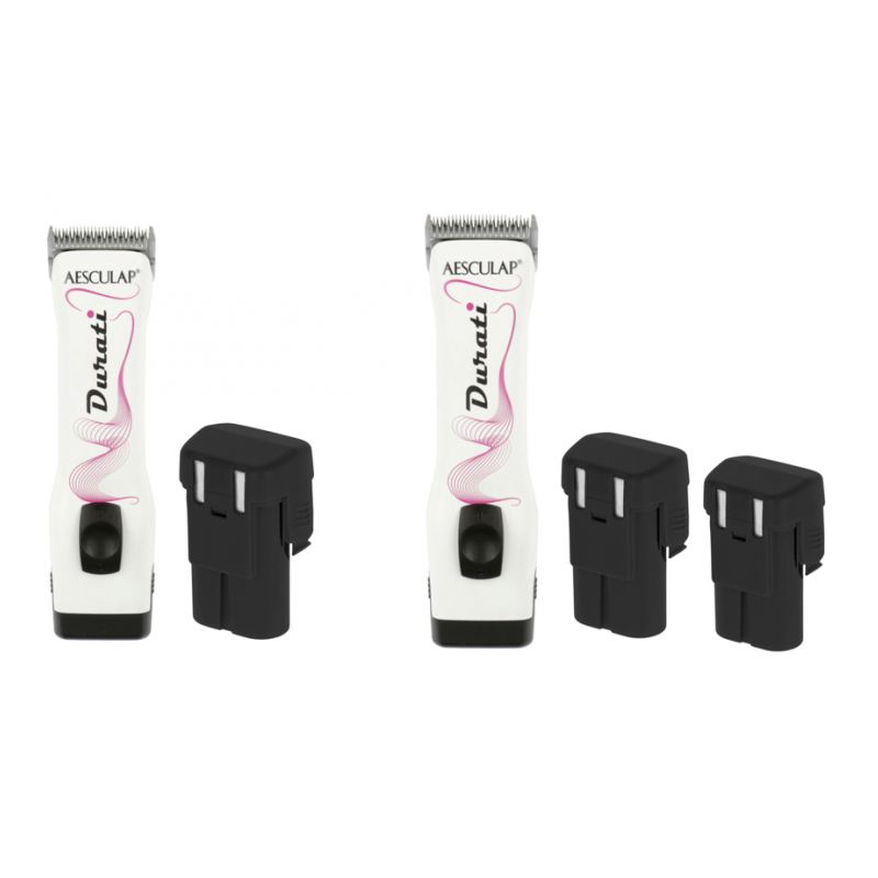 Aesculap strojek stříhací Durati White GT434-WS, na skot a psy, vč. stříhací hlavy 1,5 mm, 1 - Varianta: na skot a psy, vč. stříhací hlavy 1,5 mm, 2