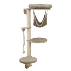 Kočičí strom na zeď Dolomit Grappa, béžové, 158 x 80 x 53 cm
