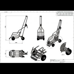 Vozík vertikální na kadavery prasnic, nerez, vč. dopravy