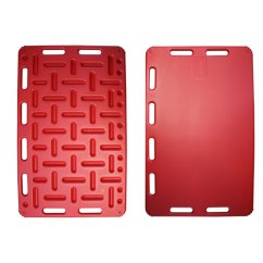 Zábrana dělící a naháněcí Strong 120 x 74 cm, červená