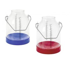 Konev na mléko, 30 l, červená