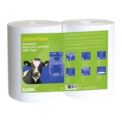 Utěrky na vemeno Uddero Clean, k použití za mokra i za sucha, 2 x 800 ks