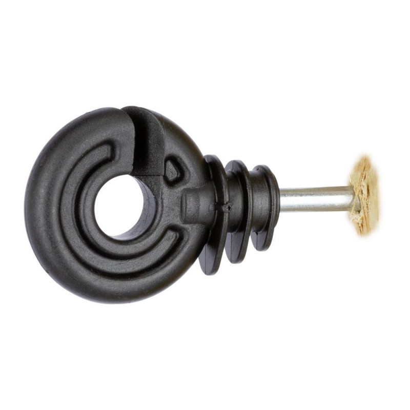 Izolátor kruhový pro elektrický ohradník, s vrutem