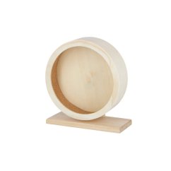 KERBL Kolotoč pro křečky a malé hlodavce dřevěný, 22 cm