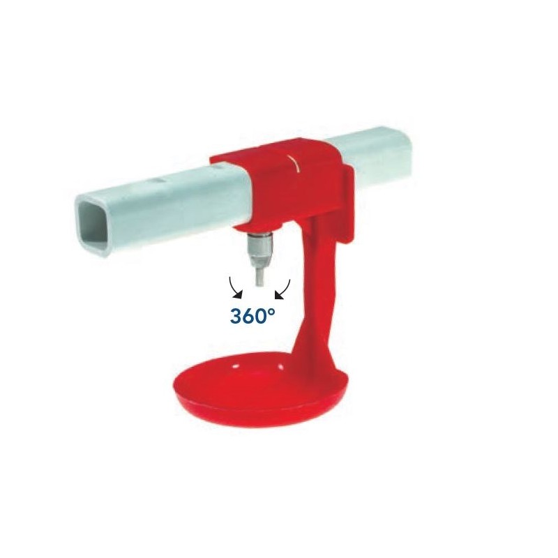 Automatická napáječka pro slepice a drůbež, niplová, délka 2 m, 10 niplů