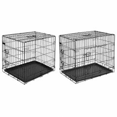 Přepravní box, klec do auta pro psy, 63 x 48 x 57 cm, 1 dveře