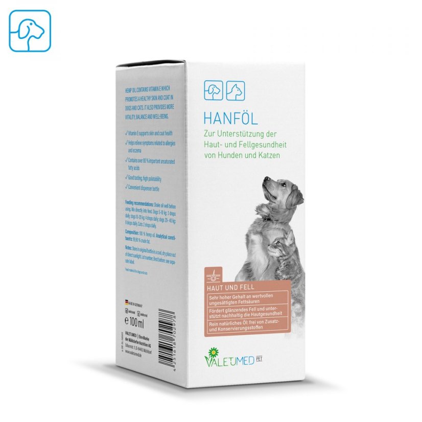 Valetumed Konopný olej (Hanföl) 100ml