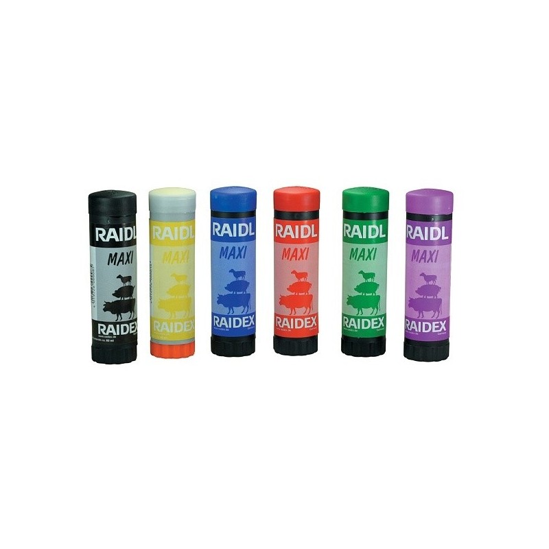 Křída značkovací Raidex, na zvířata, modrá - Varianta: na zvířata, modrá