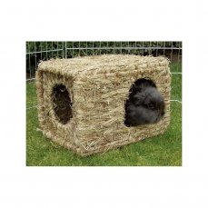 Domek pro králíky z trávy XL, 37 x 30 x 28 cm