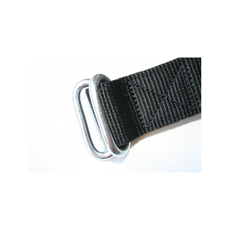 Řemen krční pro značení skotu, černý, 130 cm