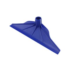 Stěrka na hnůj, plastová, 35 cm, modrá, bez závitu