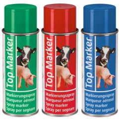 Sprej značkovací TopMarker, 400 ml, červená
