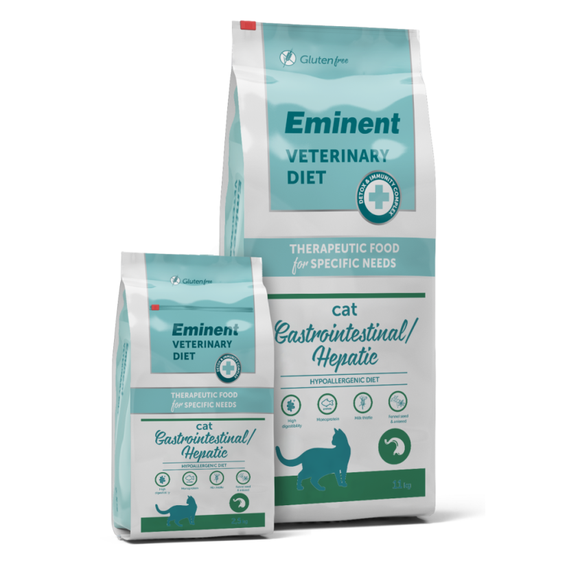 Eminent Diet Cat Gastro Intestinal/Hypoallergenic/Hepatic