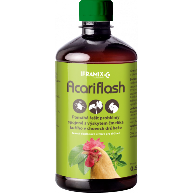 Acariflash 500 ml, přírodní repelent proti čmelíkům Acariflash 500 ml, přírodní repelent proti čmelíkům