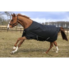 Deka výběhová RugBe IceProtect 200 zimní, černá, 145 cm
